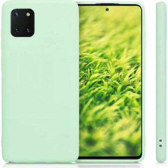 My Colors Liquid Silicon For Samsung Note 10 Lite Light Green