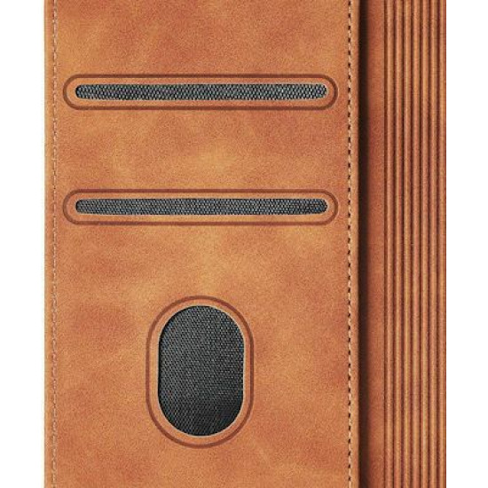 Bodycell Book Case Pu Leather iPhone 11  Brown