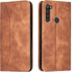 Bodycell Book Case Pu Leather Xiaomi Note 8T Brown