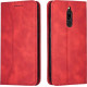 Bodycell Book Case Pu Leather Xiaomi Redmi 8 Red