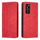 Bodycell Book Case Pu Leather Huawei P40  Red