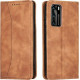 Bodycell Book Case Pu Leather Huawei P40  Brown