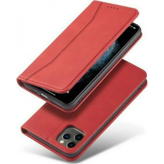 Bodycell Book Case Pu Leather iPhone 11 Pro Max Red