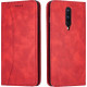 Bodycell Book Case Pu Leather OnePlus 8  Red