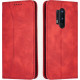 Bodycell Book Case Pu Leather OnePlus 8 Pro Red