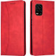 Bodycell Book Case Pu Leather Xiaomi Mi 10 Lite Red