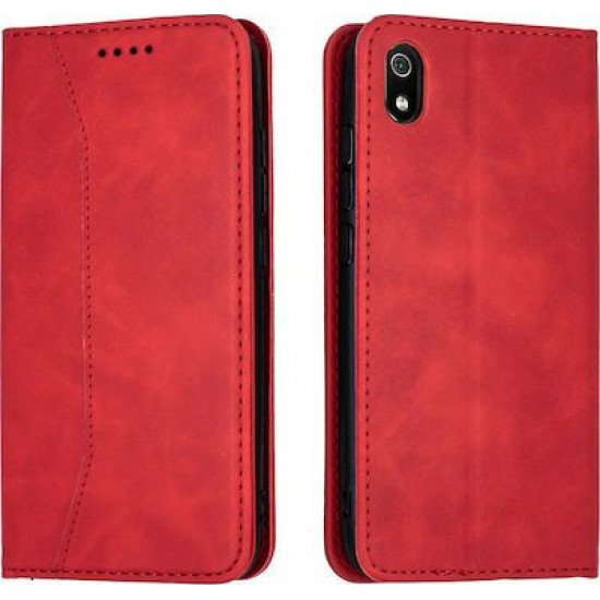 Bodycell Book Case Pu Leather Xiaomi Redmi 7A Red