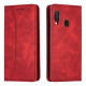 Bodycell Book Case Pu Leather Samsung A20E Red
