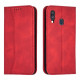 Bodycell Book Case Pu Leather Samsung A40 Red