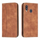 Bodycell Book Case Pu Leather Samsung A40 Brown