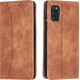 Bodycell Book Case Pu Leather Samsung A41 Brown