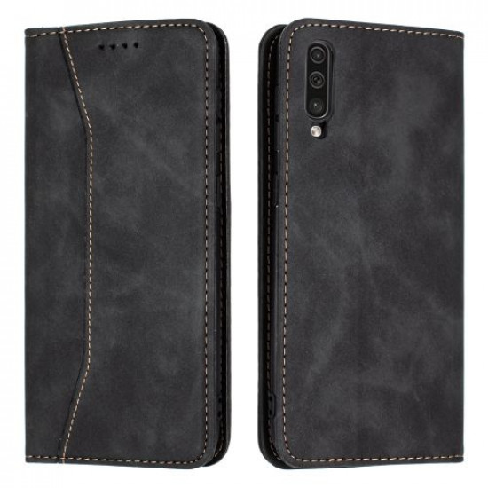 Bodycell Book Case Pu Leather Samsung A50/A30S Black
