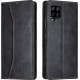 Bodycell Book Case Pu Leather Samsung A42 5G Black