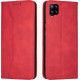 Bodycell Book Case Pu Leather Samsung A42 5G Red