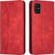Bodycell Book Case Pu Leather Samsung A51 Red