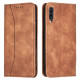 Bodycell Book Case Pu Leather Samsung A70 Brown