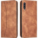 Bodycell Book Case Pu Leather Samsung A70 Brown