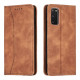Bodycell Book Case Pu Leather Samsung S20  Brown