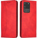 Bodycell Book Case Pu Leather Samsung S20 Ultra Red