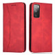 Bodycell Book Case Pu Leather Samsung S20 FE Red