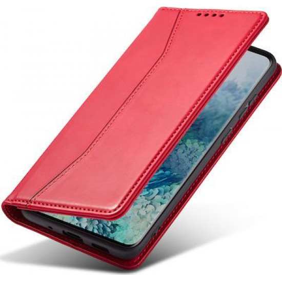 Bodycell Book Case Pu Leather Samsung Note 10 Lite Red