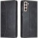 Bodycell Book Case Pu Leather Samsung S21 Plus Black