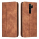 Bodycell Book Case Pu Leather Xiaomi Note 8 Pro Brown