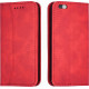 Bodycell Book Case Pu Leather iPhone 6/6s  Red