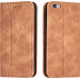 Bodycell Book Case Pu Leather iPhone 6/6s  Brown