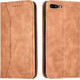 Bodycell Book Case Pu Leather iPhone 7/8 Plus Brown