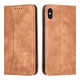 Bodycell Book Case Pu Leather iPhone X/XS Brown