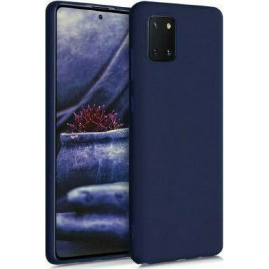 My Colors Liquid Silicon For Samsung Note 10 Lite Dark Blue