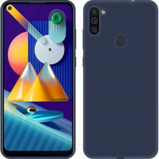 My Colors Liquid Silicon For Samsung A11/M11 Dark Blue