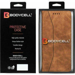 Bodycell Book Case Pu Leather OnePlus Nord  Brown