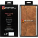 Bodycell Book Case Pu Leather Samsung A12 Brown