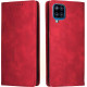 Bodycell Book Case Pu Leather Samsung A12 Red