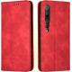Bodycell Book Case Pu Leather Xiaomi Mi 10/Mi 10 Pro Red