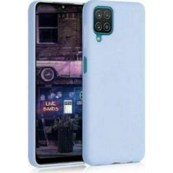 My Colors Liquid Silicon For Samsung A12 Light Blue