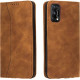 Bodycell Book Case Pu Leather Realme 7 Pro Brown