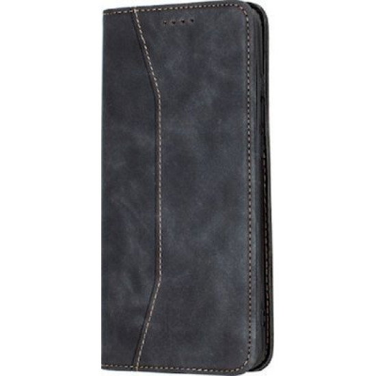 Bodycell Book Case Pu Leather Xiaomi Note 10 5G/Note 10T 5G Black