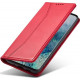 Bodycell Book Case Pu Leather Xiaomi Note 10 5G/Note 10T 5G Red