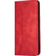 Bodycell Book Case Pu Leather Xiaomi Note 10 5G/Note 10T 5G Red