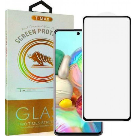 T-Max Full Face Temp.Glass For Samsung A71