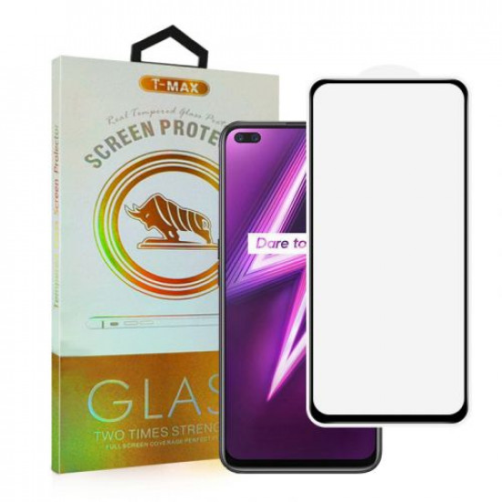 T-Max Full Face Temp.Glass For Realme 6 Pro