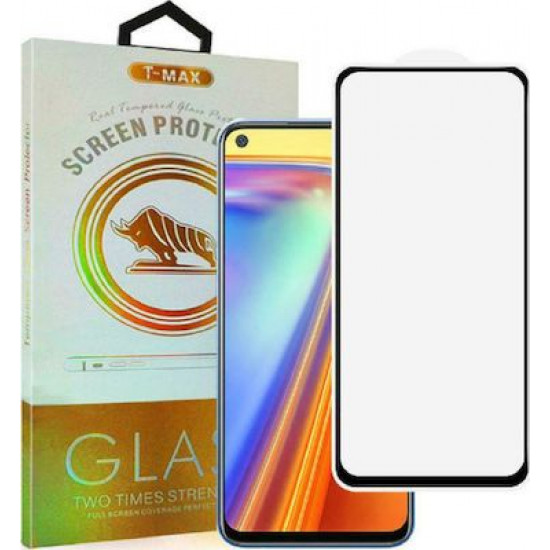 T-Max Full Face Temp.Glass For Realme 7