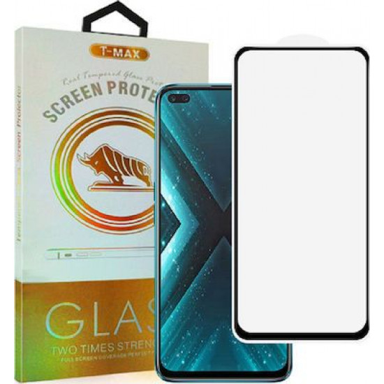 T-Max Full Face Temp.Glass For Realme X3