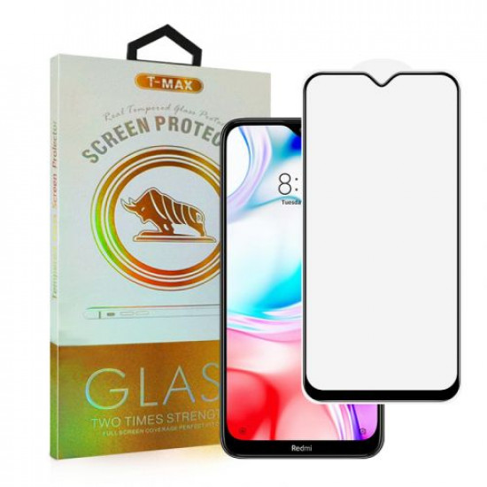 T-Max Full Face Temp.Glass For Xiaomi Redmi 8/8A