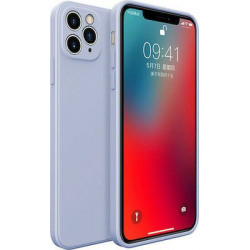 Bodycell Square Liquid Silicon Case iPhone 11 Pro Light Blue