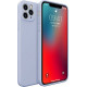 Bodycell Square Liquid Silicon Case iPhone 11 Pro Light Blue