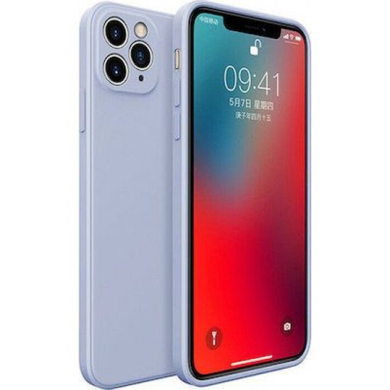 Bodycell Square Liquid Silicon Case iPhone 11 Pro Max Light Blue